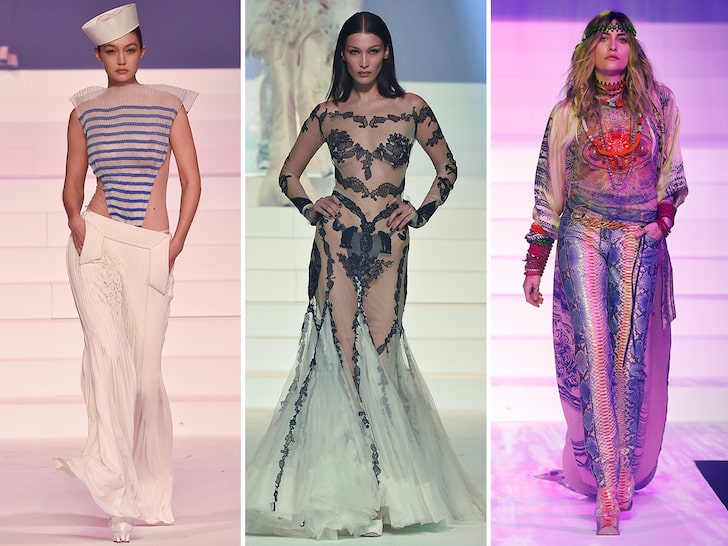 Gigi, Bella Hadid, Paris Jackson Walk Jean-Paul Gaultier’s Final Runway Show