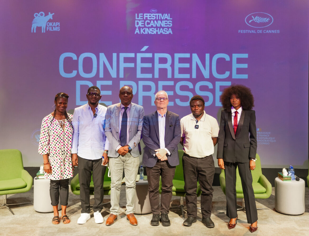 Festival de Cannes visits Congo to support launch of the Congolese National Film Center