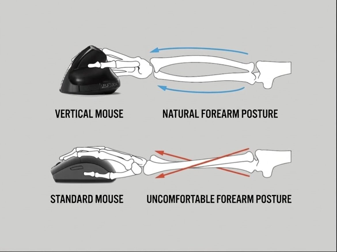Could Vertical Mice Be the Answer to Chronic Hand and Wrist Pain?