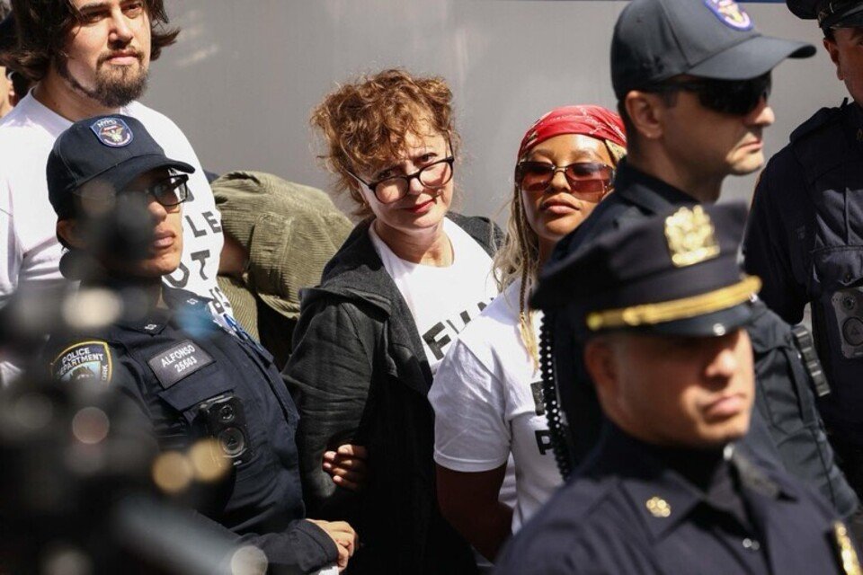 Susan Sarandon Arrested at UN Gaza Protest: What Happens Next?